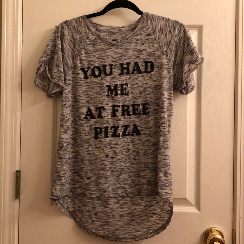 Gray and Black Shirt